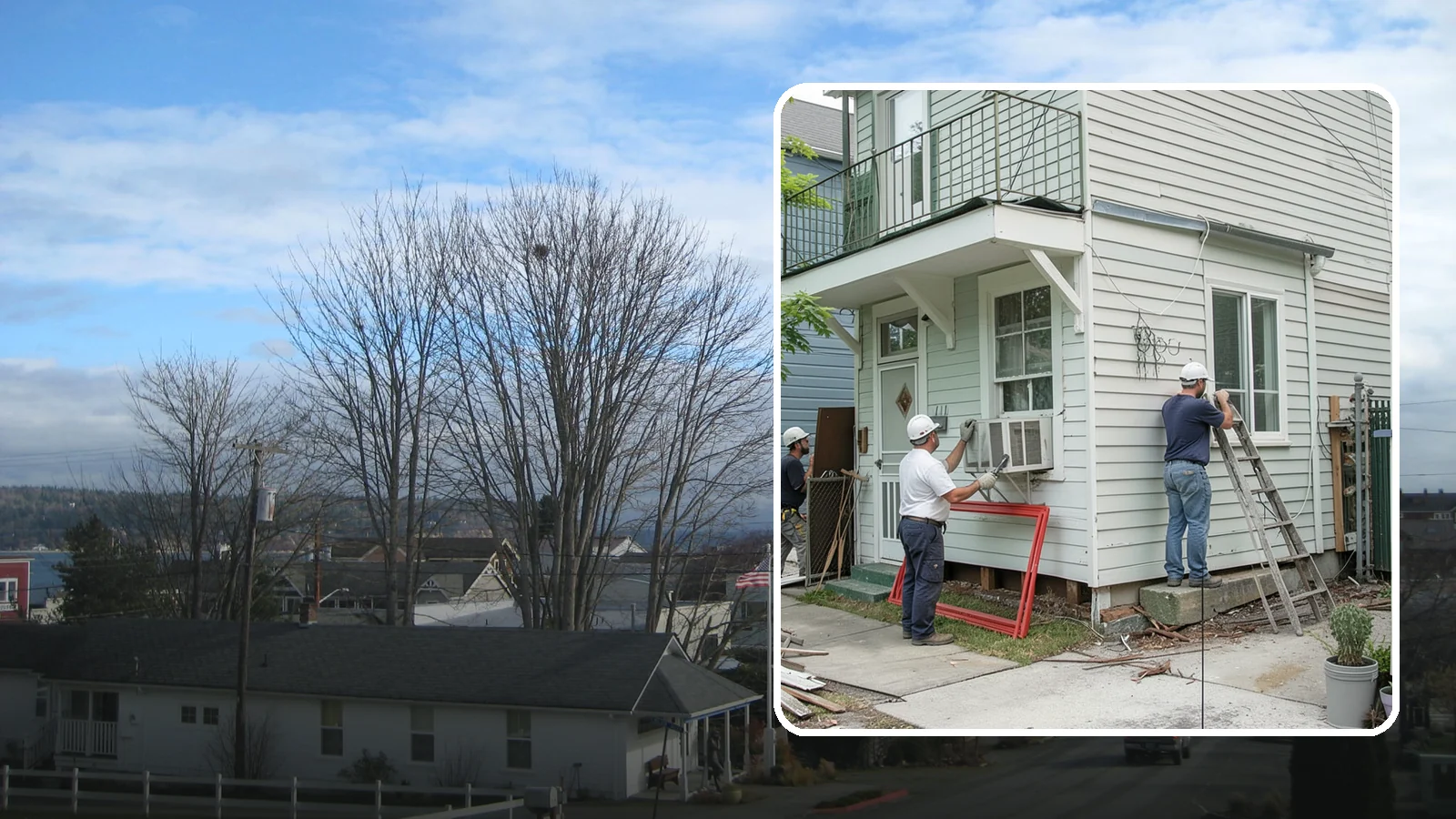 Siding Repair in Langley, Island County, WA - We repair damaged, cracked, or water-infiltrated siding to stop leaks before they turn into costly rot.