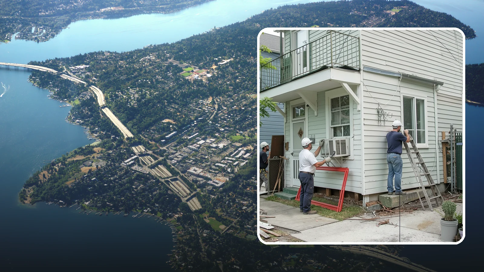 Siding Repair in Mercer Island, King County, WA - We repair damaged, cracked, or water-infiltrated siding to stop leaks before they turn into costly rot.