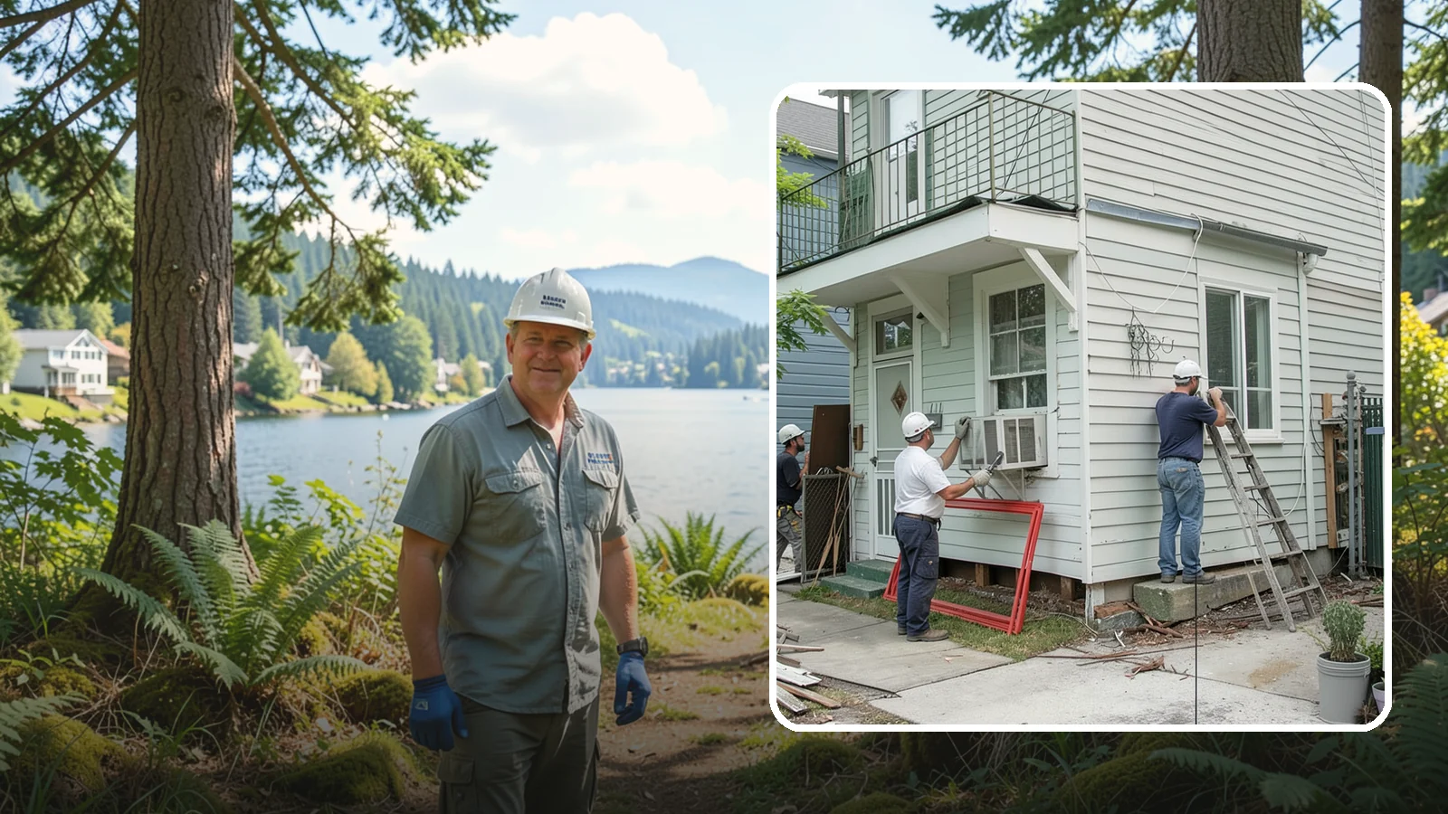 Siding Repair in Milton, King County, WA - We repair damaged, cracked, or water-infiltrated siding to stop leaks before they turn into costly rot.