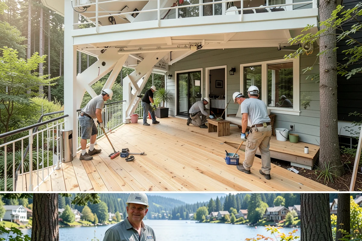 Siding Repair in Milton, King County, WA - We handle siding repairs year-round and prioritize emergency leak calls during the rainy season.