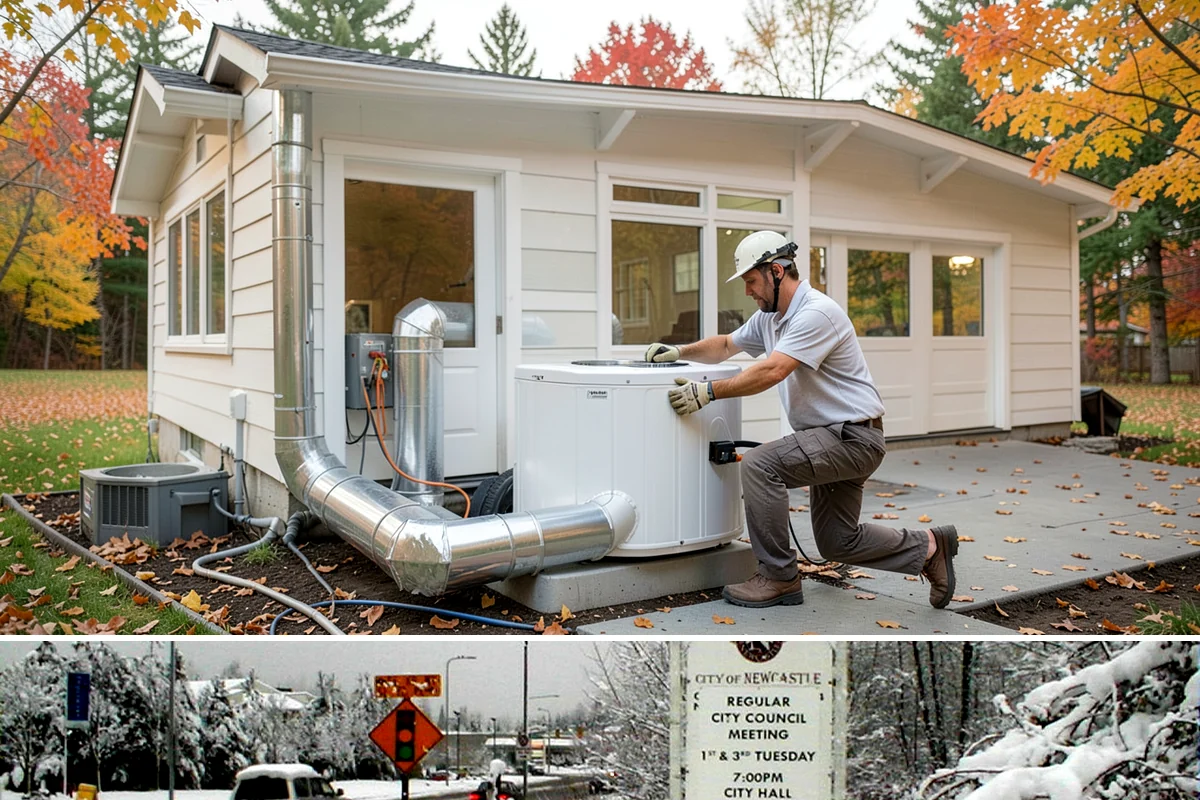 Siding Repair in Newcastle, King County, WA - We handle siding repairs year-round and prioritize emergency leak calls during the rainy season.