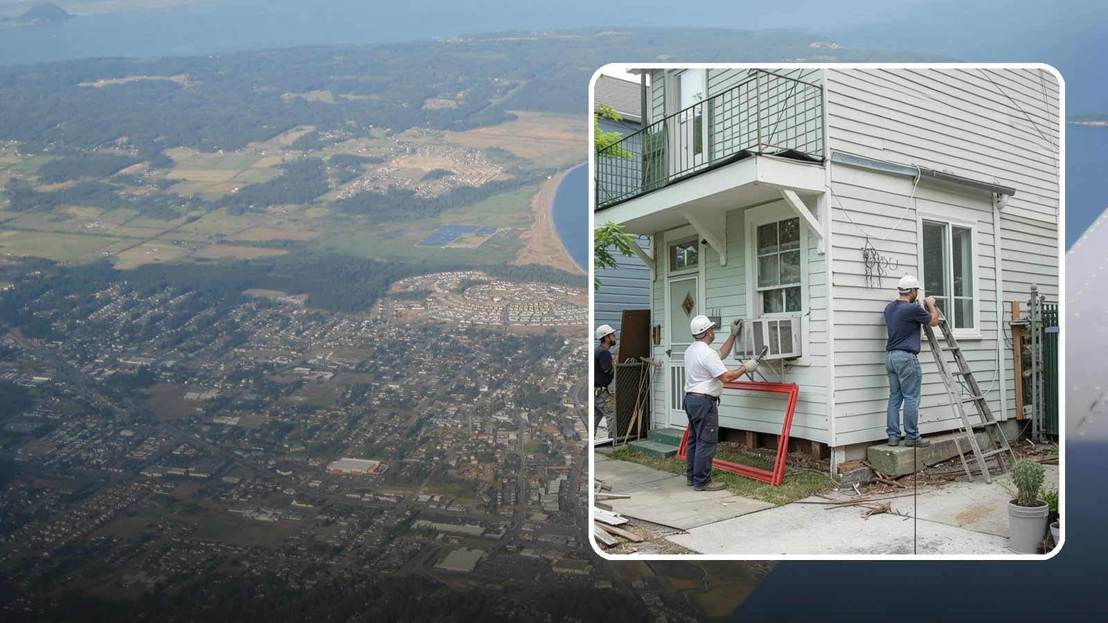 Siding Repair in Oak Harbor, Island County, WA - We repair damaged, cracked, or water-infiltrated siding to stop leaks before they turn into costly rot.