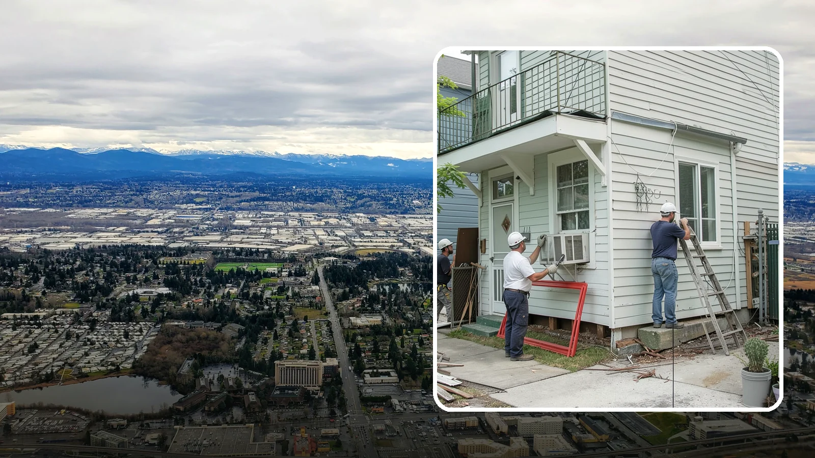 Siding Repair in SeaTac, King County, WA - We repair damaged, cracked, or water-infiltrated siding to stop leaks before they turn into costly rot.