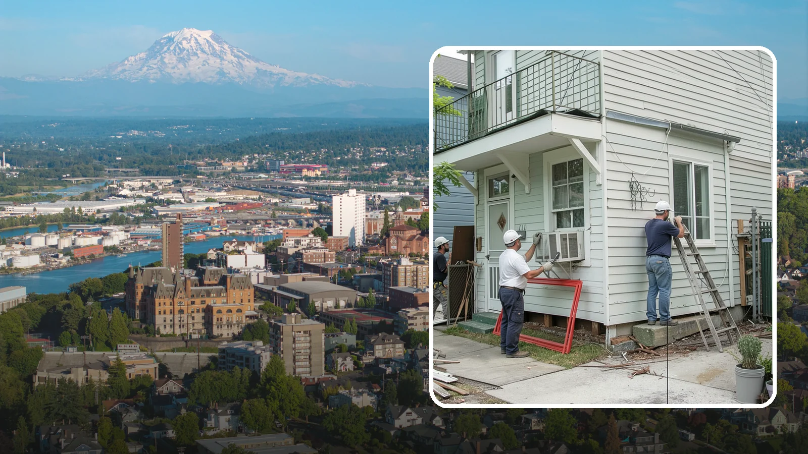 Siding Repair in Tacoma, Pierce County, WA - We repair damaged, cracked, or water-infiltrated siding to stop leaks before they turn into costly rot.