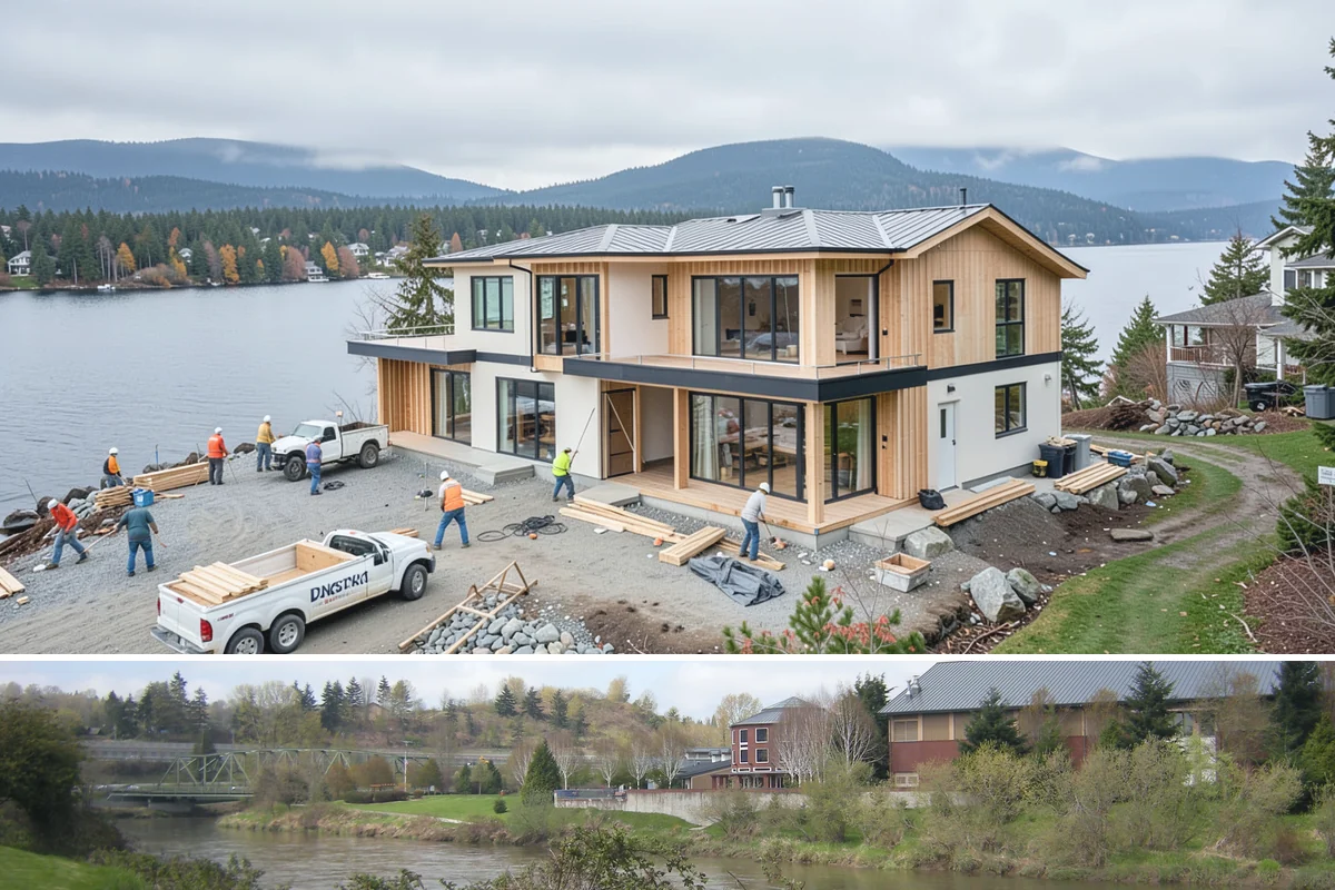 Siding Repair in Tukwila, King County, WA - We handle siding repairs year-round and prioritize emergency leak calls during the rainy season.