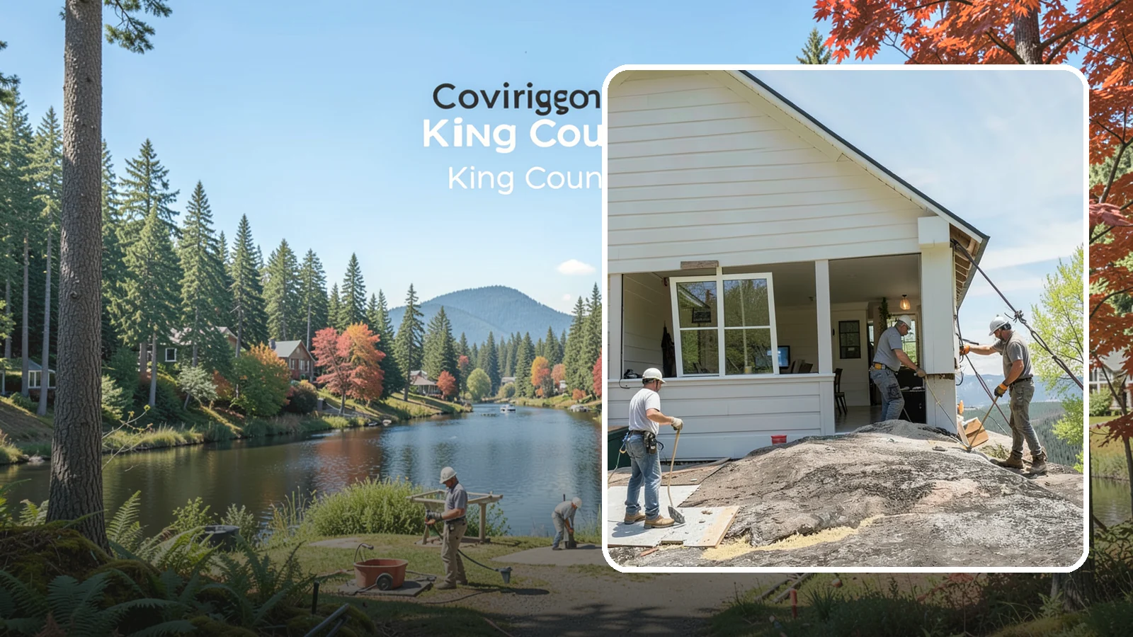 Siding Replacement in Covington, King County, WA - We remove failing, rotted, or dated siding and rebuild the exterior with modern, moisture-managed materials.