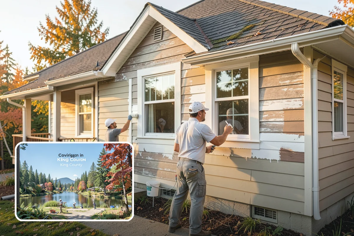Siding Replacement in Covington, King County, WA - Eliminates chronic leaks and hidden moisture damage