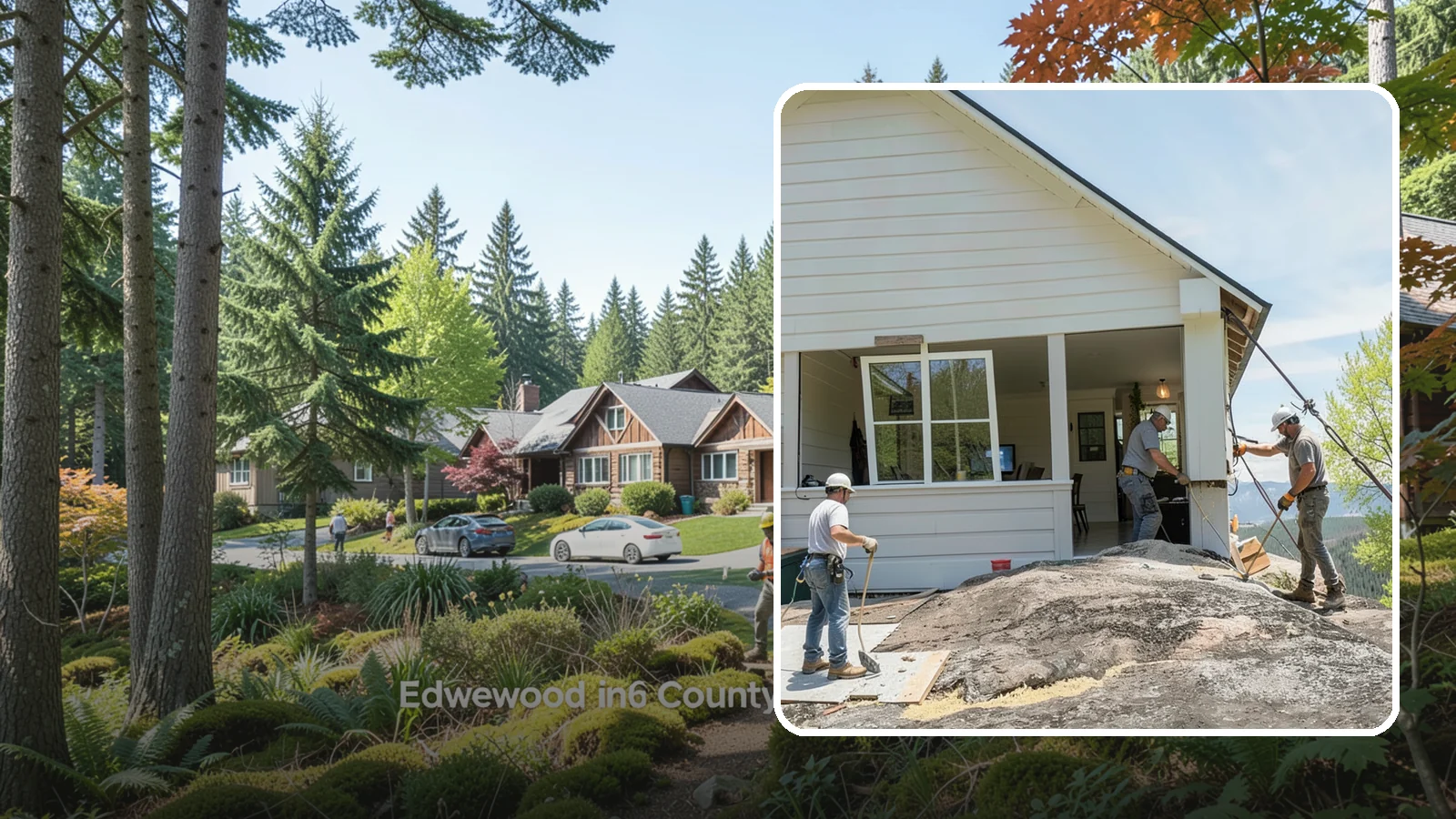 Siding Replacement in Edgewood, Pierce County, WA - We remove failing, rotted, or dated siding and rebuild the exterior with modern, moisture-managed materials.