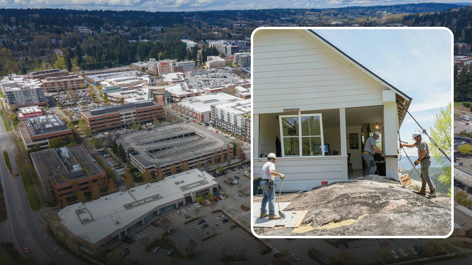 Siding Replacement in Redmond, King County, WA - We remove failing, rotted, or dated siding and rebuild the exterior with modern, moisture-managed materials.
