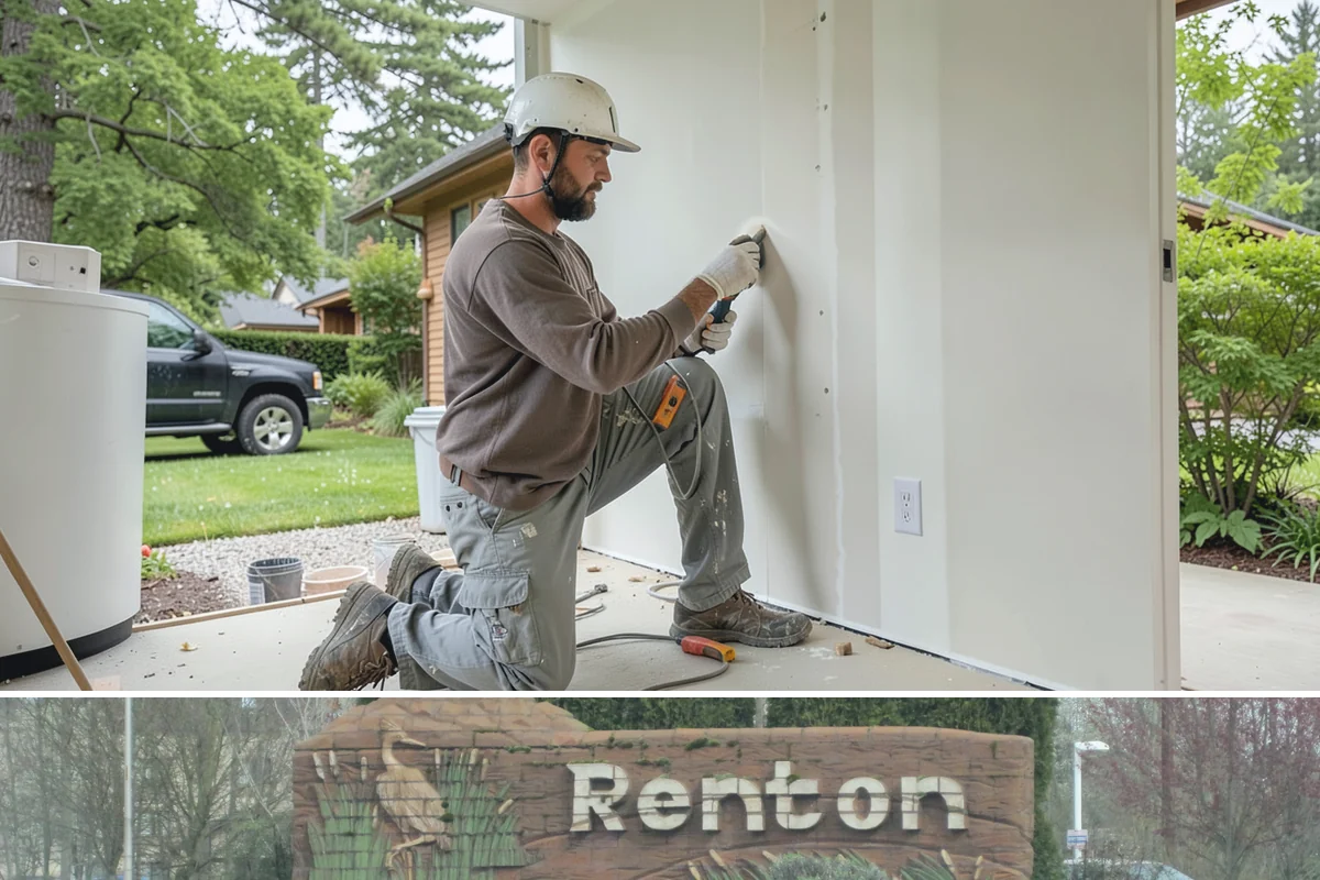 Siding Replacement in Renton, King County, WA - Summer's dry window is ideal for exposing walls, but we protect open sections and work through the shoulder seasons as needed.
