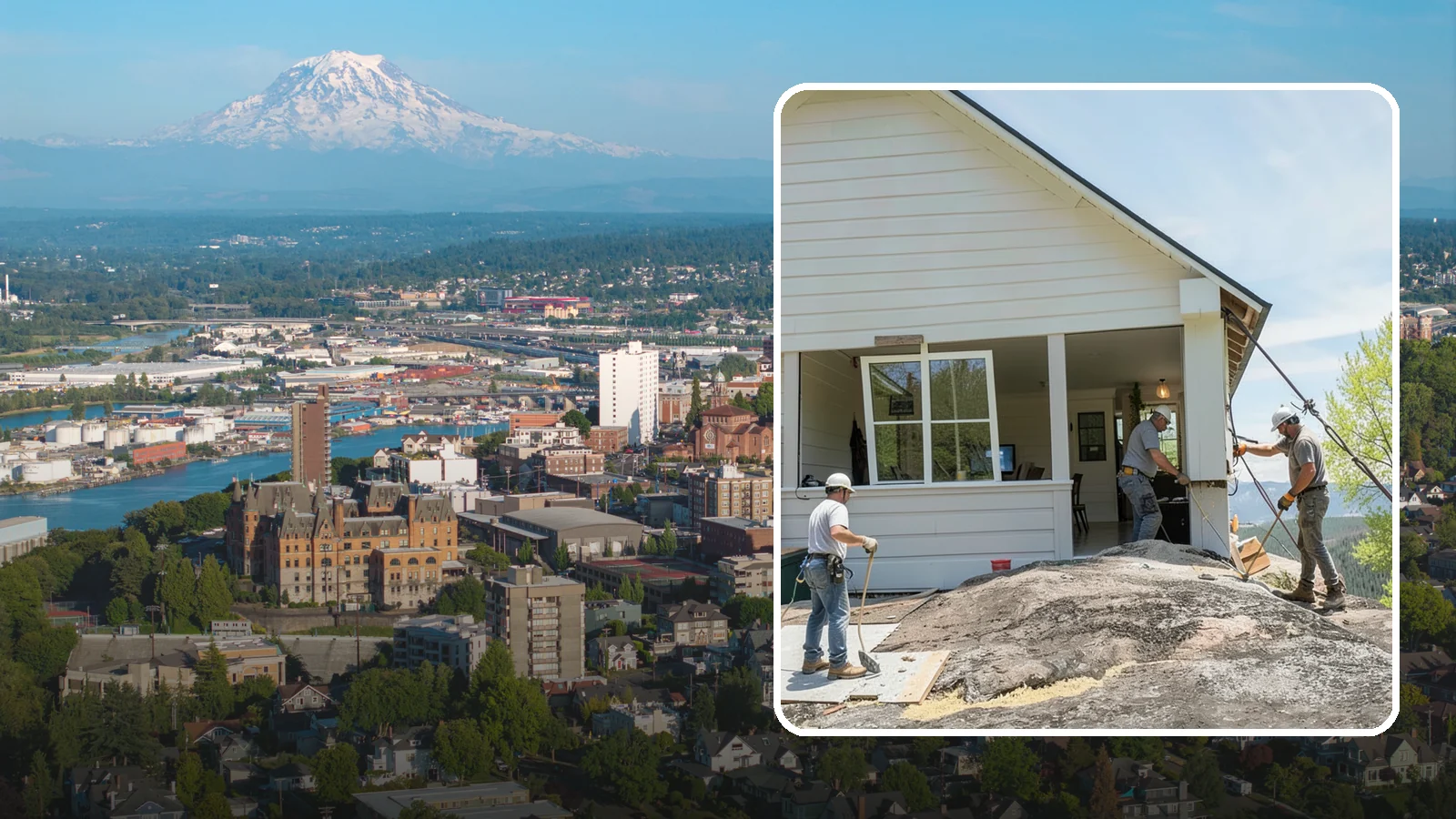 Siding Replacement in Tacoma, Pierce County, WA - We remove failing, rotted, or dated siding and rebuild the exterior with modern, moisture-managed materials.