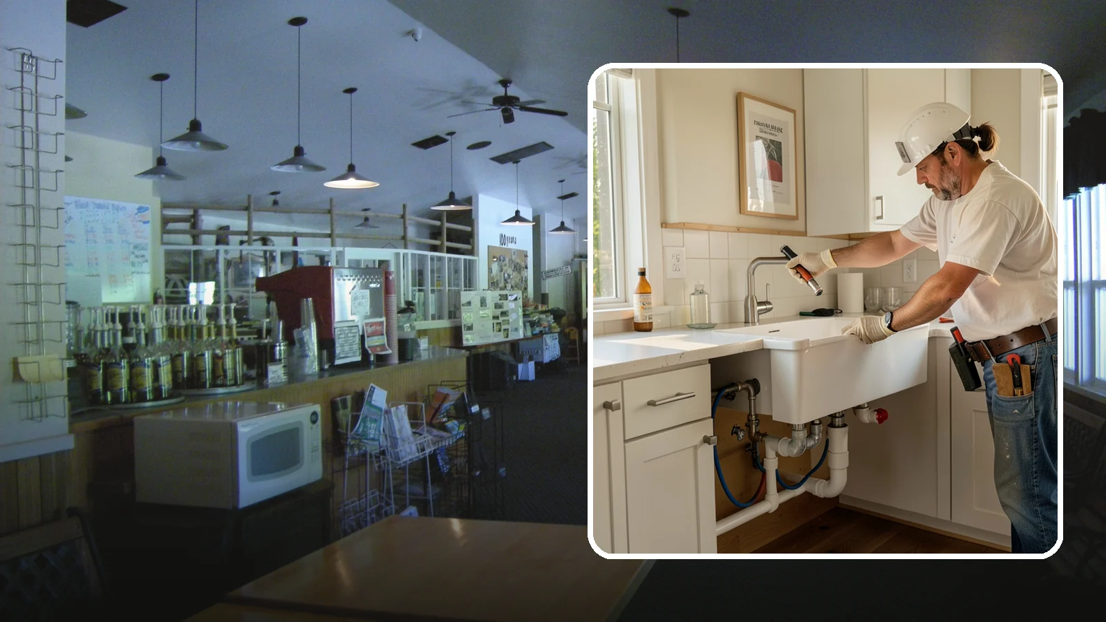 Sink Installation in Black Diamond, King County, WA - Installing a new kitchen sink, including drop-in, undermount, or farmhouse styles, with proper drain and supply connections.