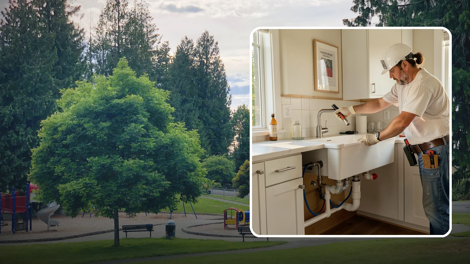 Sink Installation in Bonney Lake, Pierce County, WA - Installing a new kitchen sink, including drop-in, undermount, or farmhouse styles, with proper drain and supply connections.