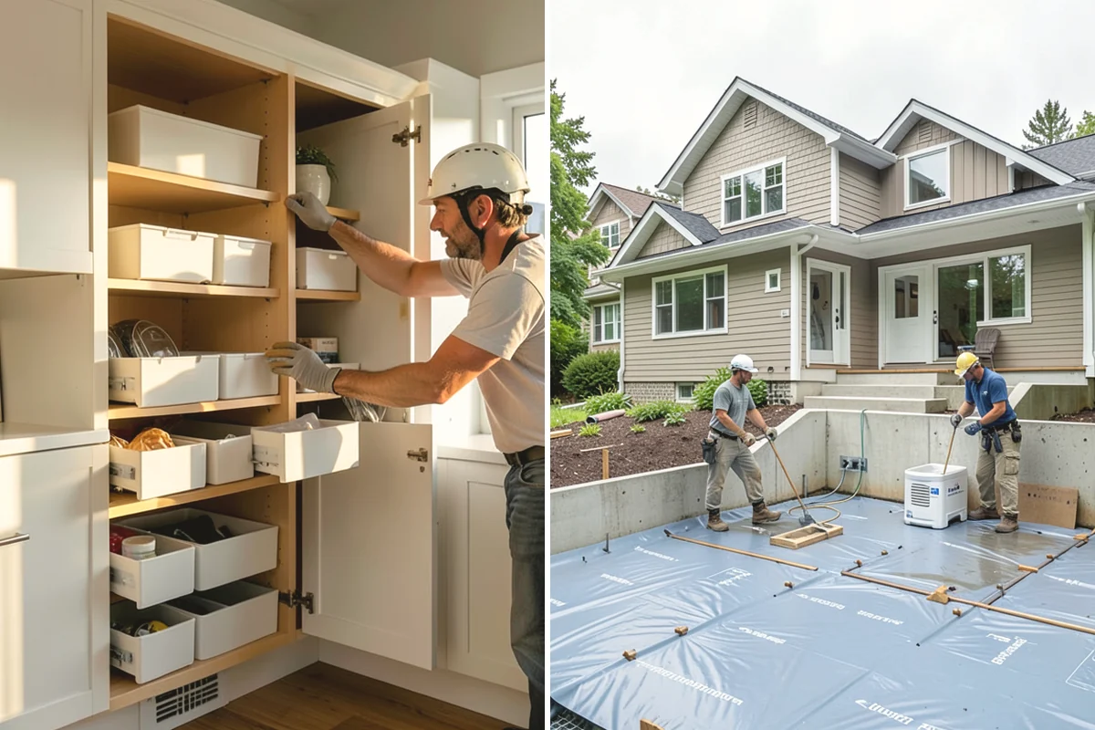 Sink Installation in Burien, King County, WA - Prepare the counter or cabinet opening