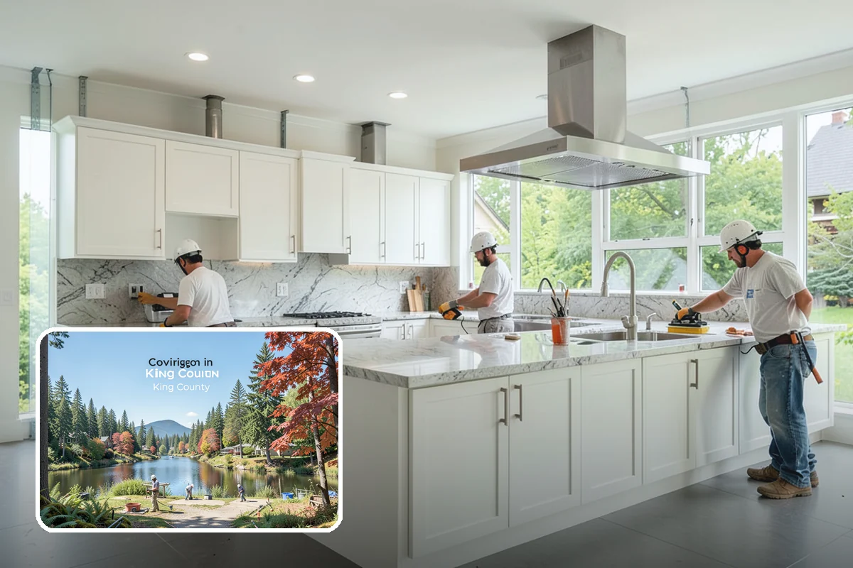 Sink Installation in Covington, King County, WA - Leak-free drain and supply connections