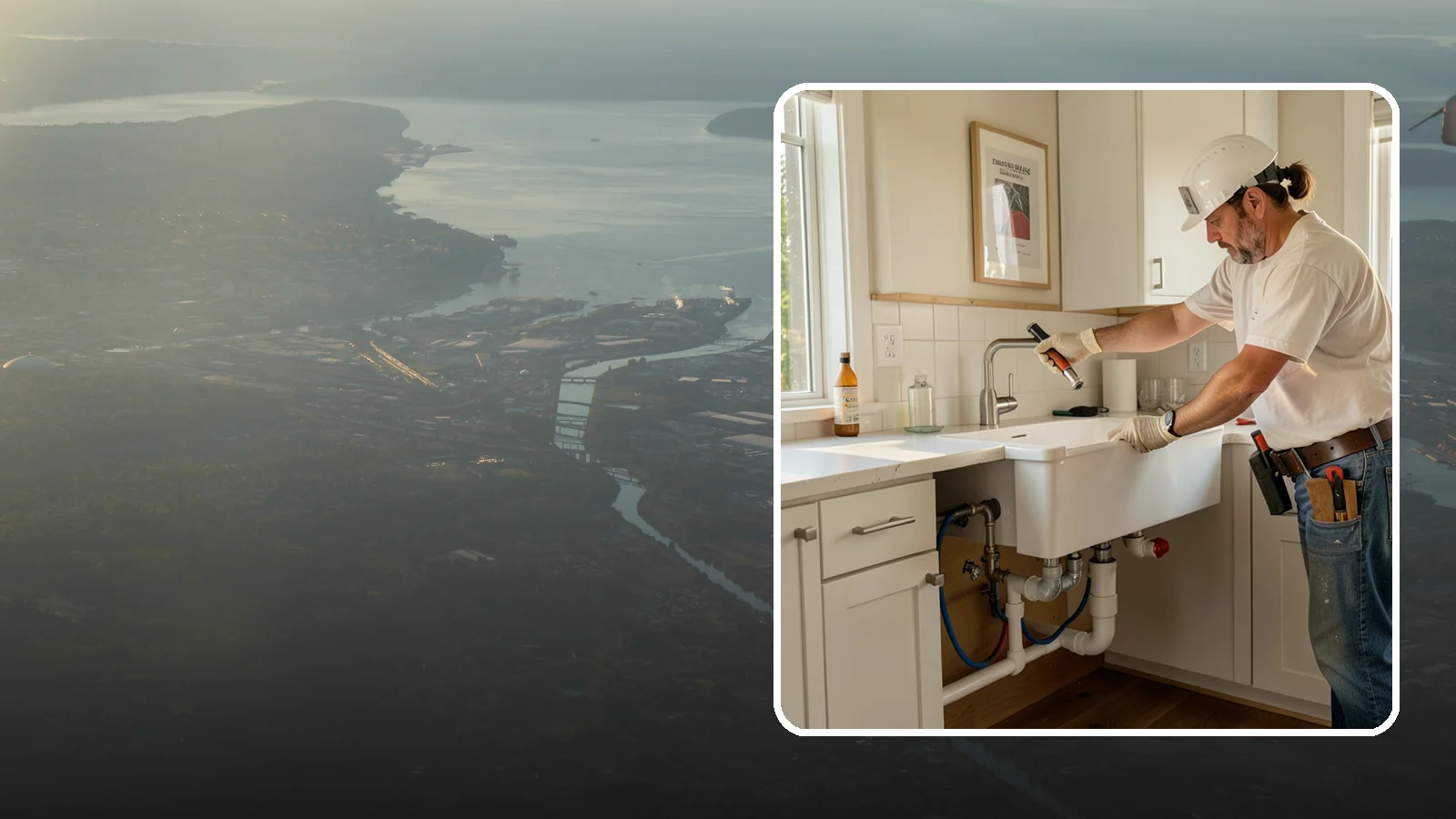 Sink Installation in Fife, Pierce County, WA - Installing a new kitchen sink, including drop-in, undermount, or farmhouse styles, with proper drain and supply connections.