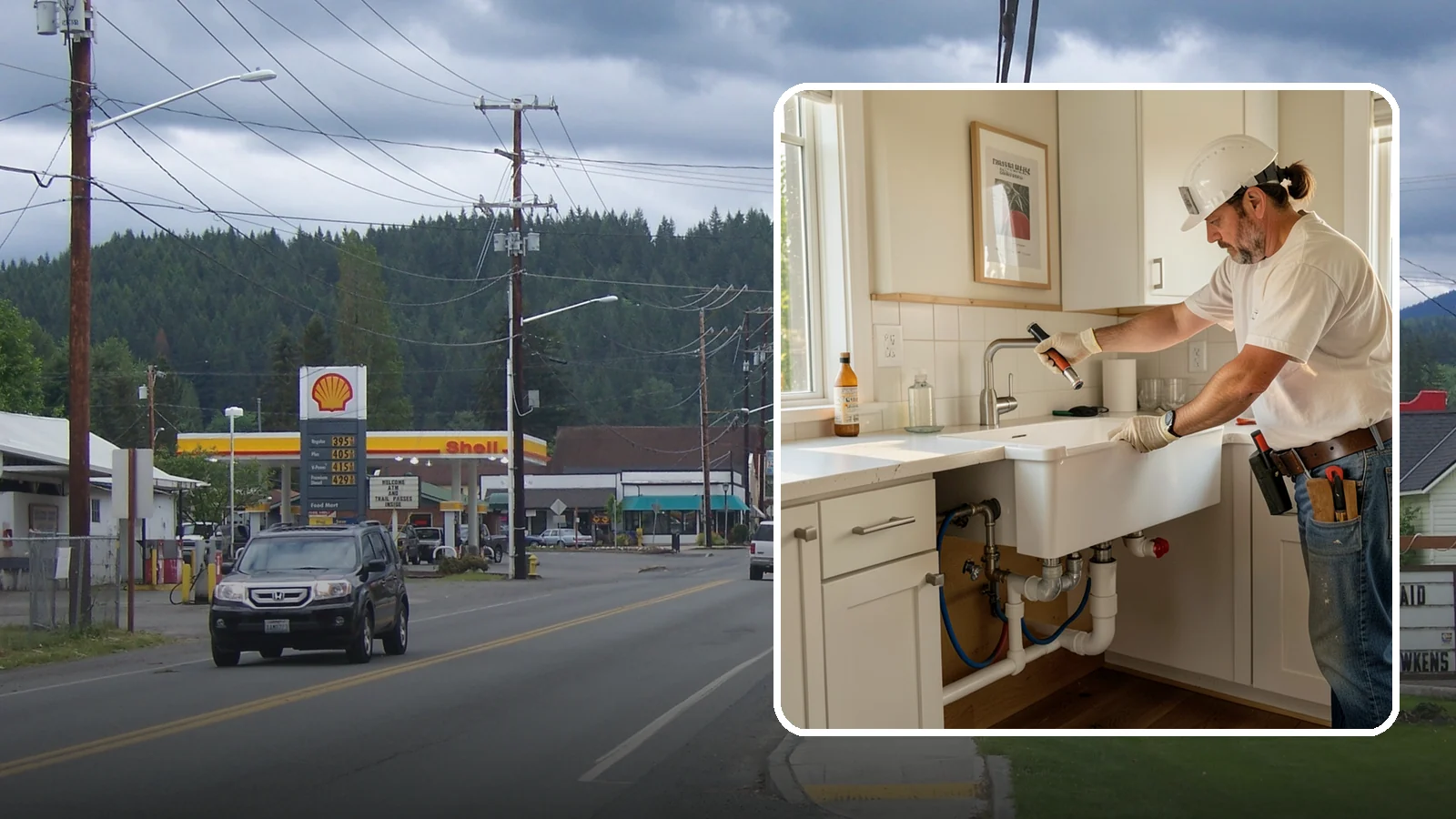 Sink Installation in Granite Falls, Snohomish County, WA - Installing a new kitchen sink, including drop-in, undermount, or farmhouse styles, with proper drain and supply connections.