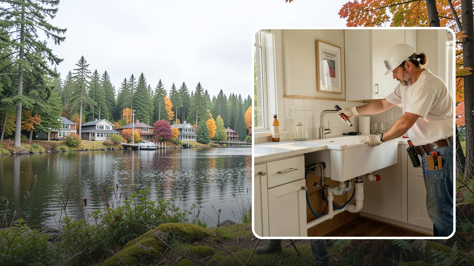 Sink Installation in La Conner, Skagit County, WA - Installing a new kitchen sink, including drop-in, undermount, or farmhouse styles, with proper drain and supply connections.