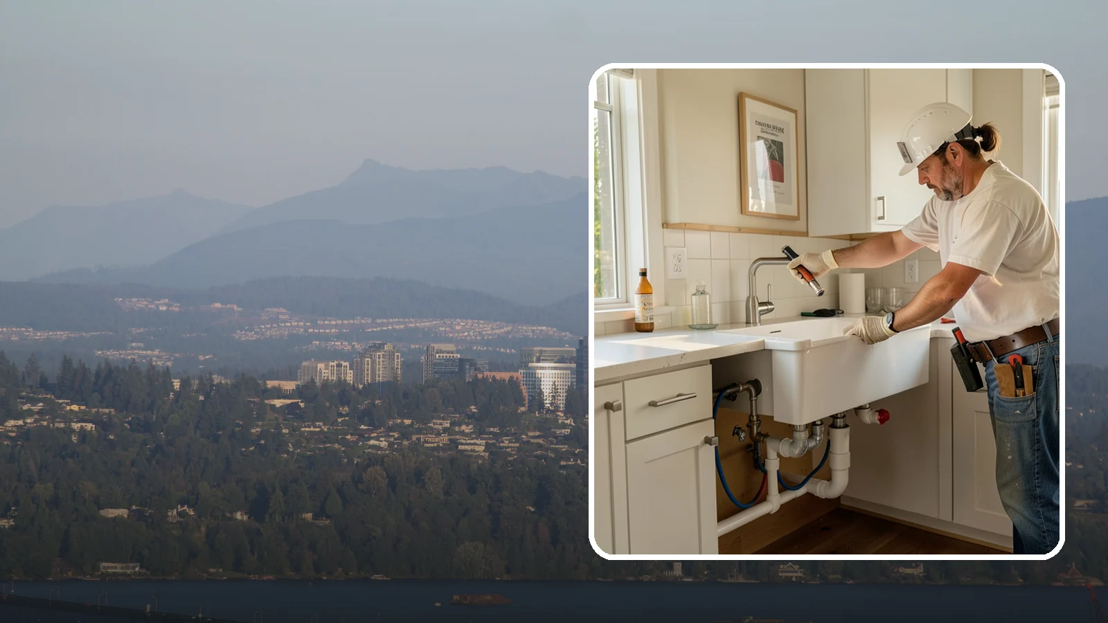Sink Installation in Medina, King County, WA - Installing a new kitchen sink, including drop-in, undermount, or farmhouse styles, with proper drain and supply connections.