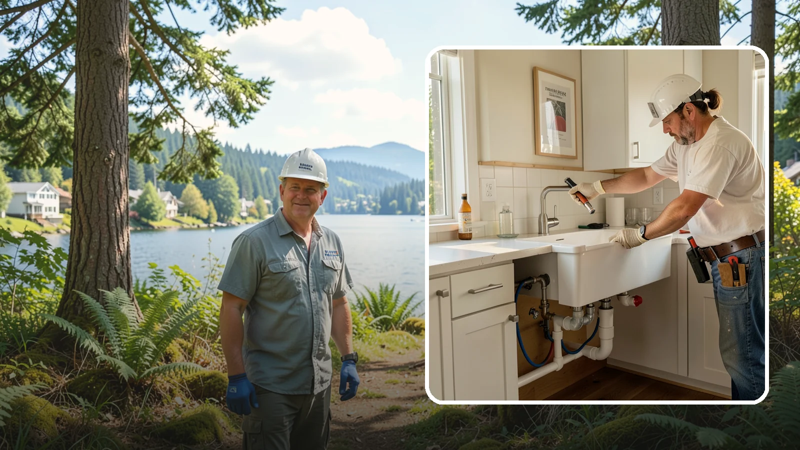 Sink Installation in Milton, King County, WA - Installing a new kitchen sink, including drop-in, undermount, or farmhouse styles, with proper drain and supply connections.
