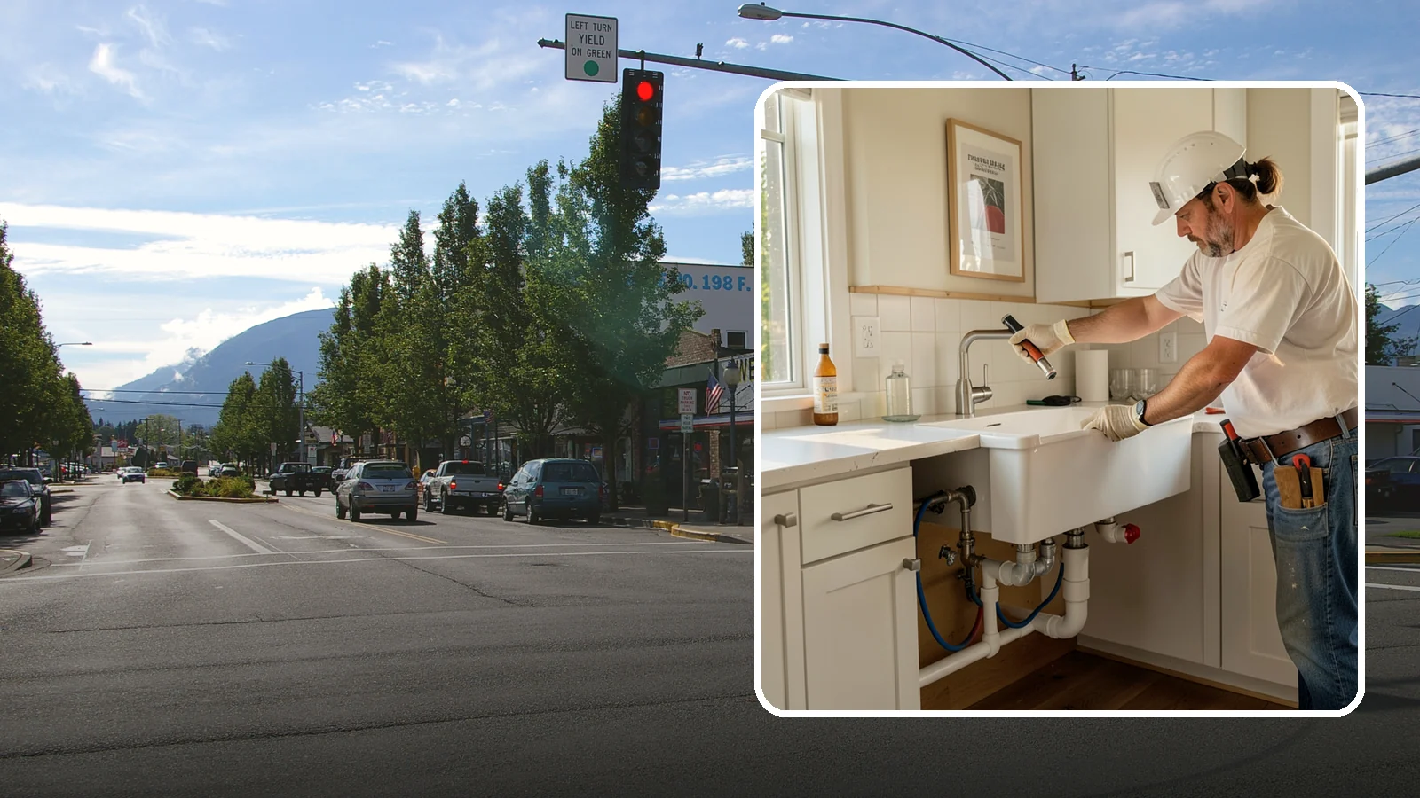 Sink Installation in North Bend, King County, WA - Installing a new kitchen sink, including drop-in, undermount, or farmhouse styles, with proper drain and supply connections.