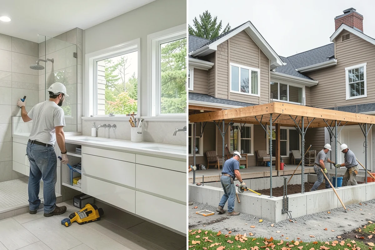 Sink Installation in University Place, Pierce County, WA - Prepare the counter or cabinet opening