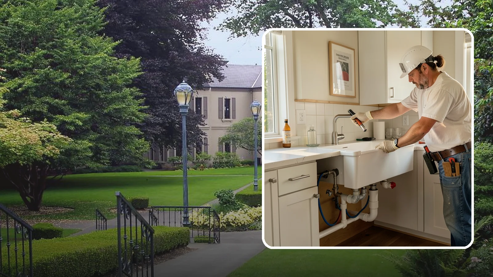 Sink Installation in Woodinville, King County, WA - Installing a new kitchen sink, including drop-in, undermount, or farmhouse styles, with proper drain and supply connections.