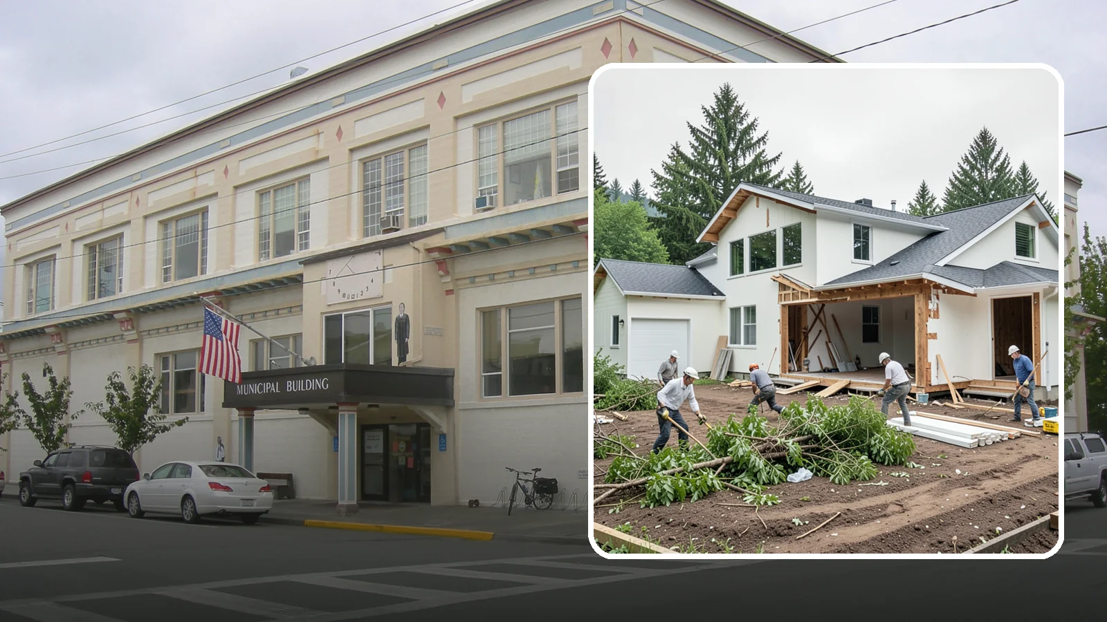 Site Clearing in Anacortes, Skagit County, WA - We clear brush, trees, and obstructions to turn a raw or overgrown lot into a workable building site.