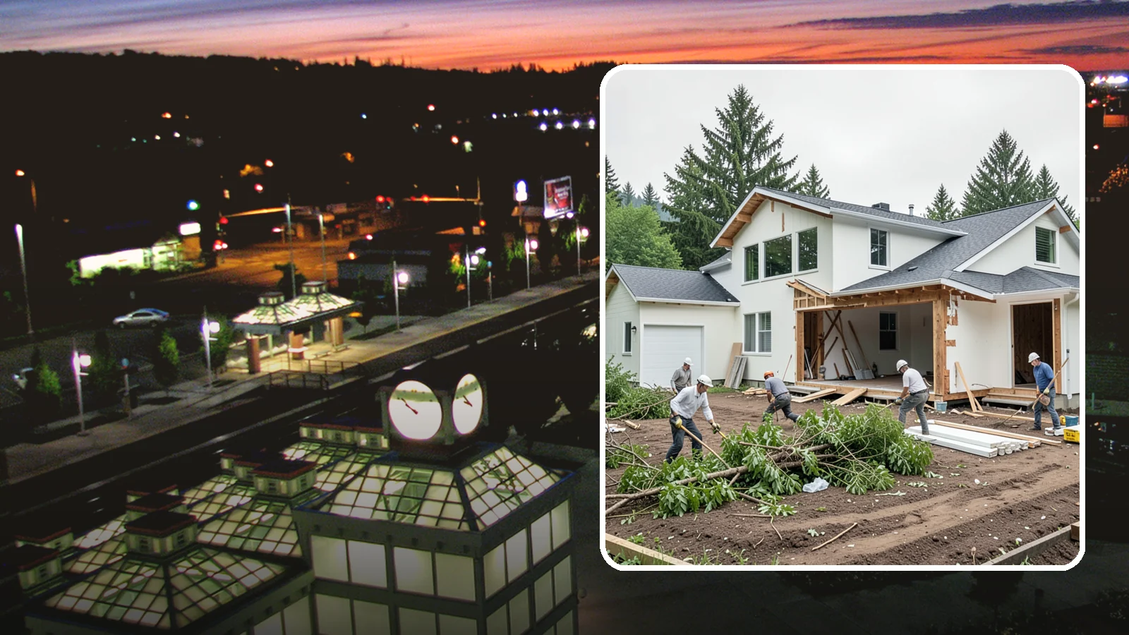 Site Clearing in Auburn, King County, WA - We clear brush, trees, and obstructions to turn a raw or overgrown lot into a workable building site.