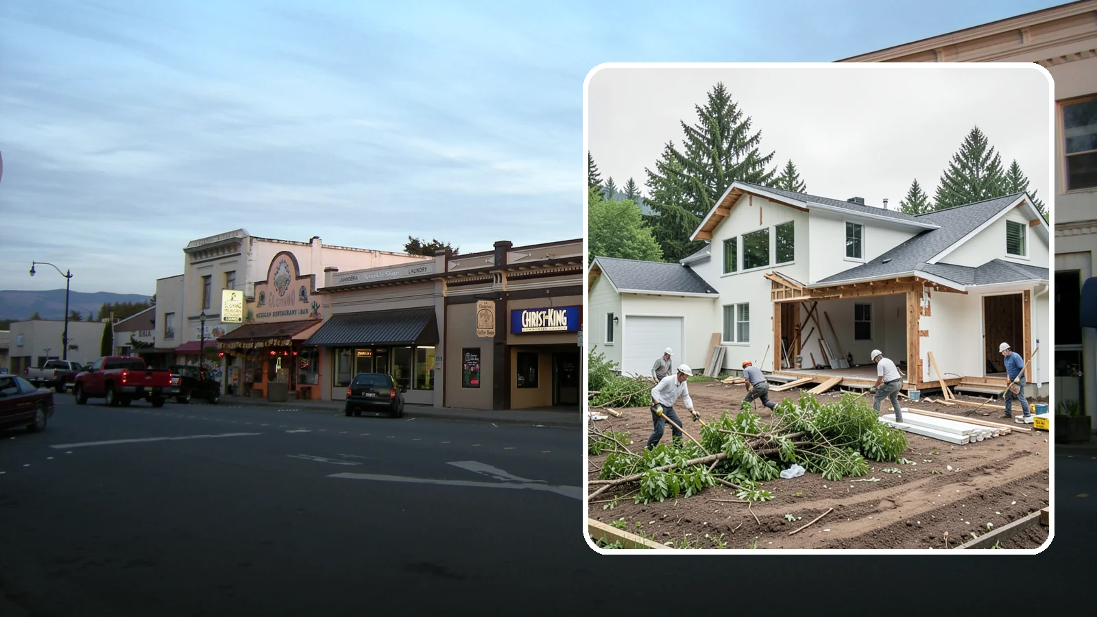 Site Clearing in Burlington, Skagit County, WA - We clear brush, trees, and obstructions to turn a raw or overgrown lot into a workable building site.