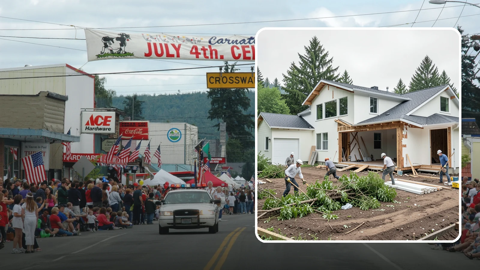 Site Clearing in Carnation, King County, WA - We clear brush, trees, and obstructions to turn a raw or overgrown lot into a workable building site.