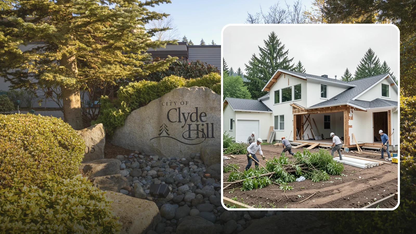 Site Clearing in Clyde Hill, King County, WA - We clear brush, trees, and obstructions to turn a raw or overgrown lot into a workable building site.