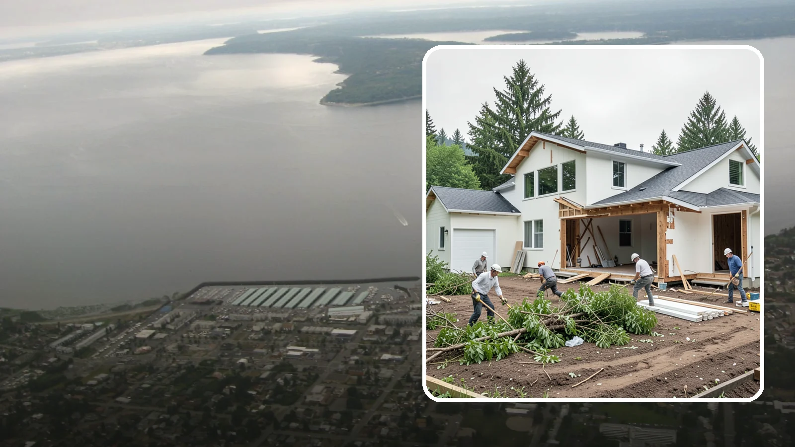 Site Clearing in Des Moines, King County, WA - We clear brush, trees, and obstructions to turn a raw or overgrown lot into a workable building site.
