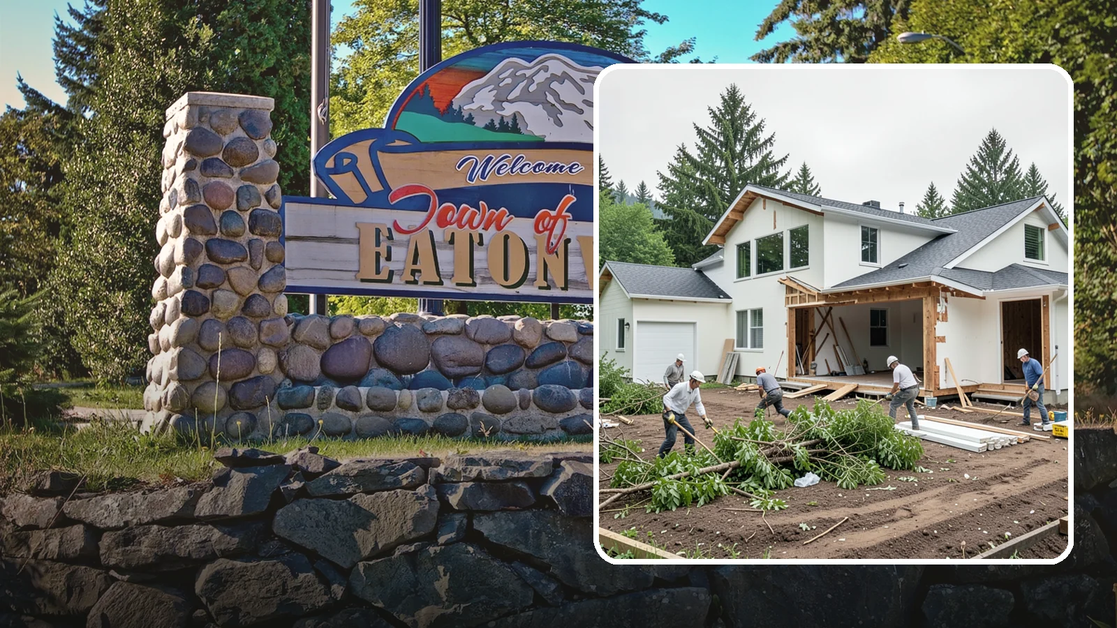 Site Clearing in Eatonville, Pierce County, WA - We clear brush, trees, and obstructions to turn a raw or overgrown lot into a workable building site.