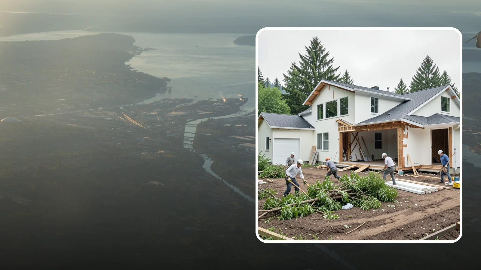 Site Clearing in Fife, Pierce County, WA - We clear brush, trees, and obstructions to turn a raw or overgrown lot into a workable building site.