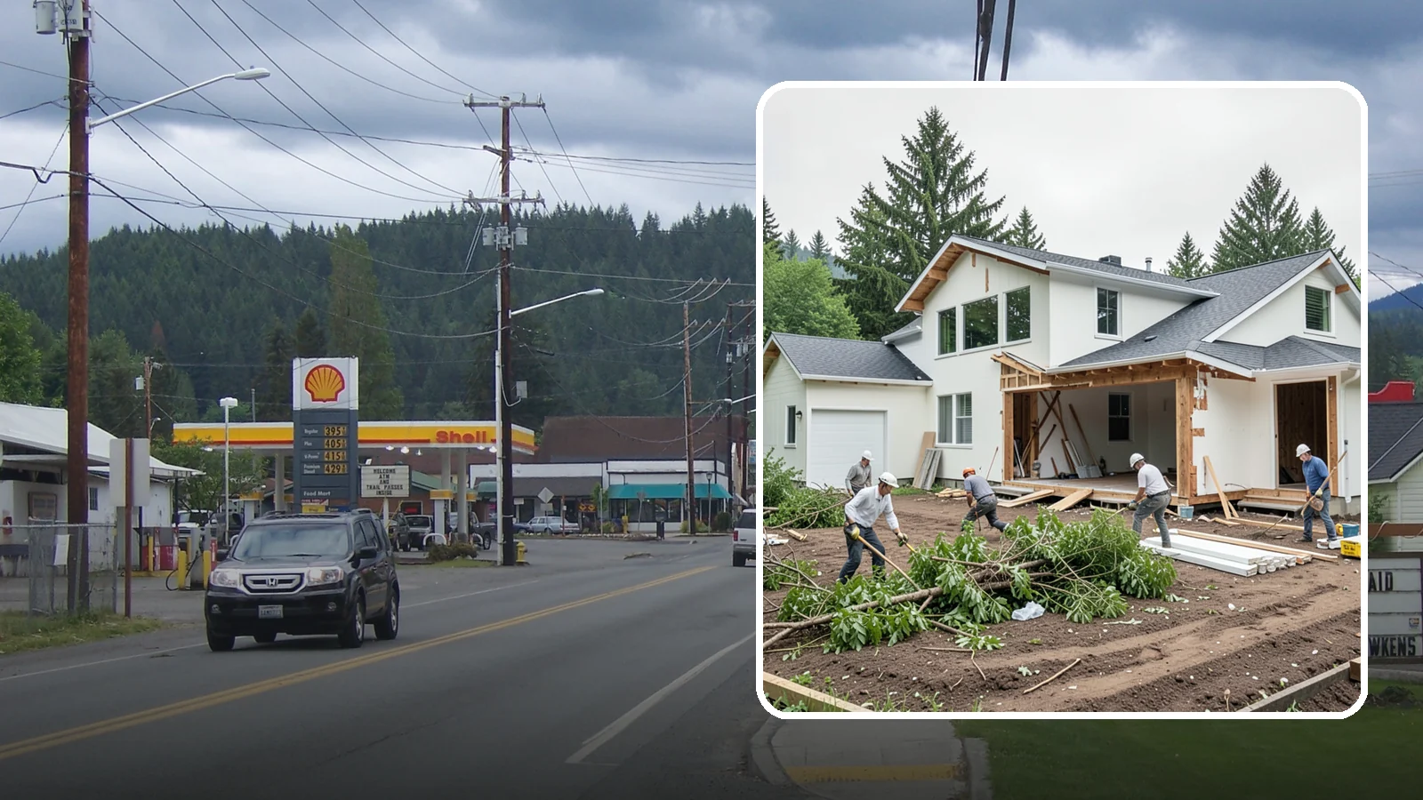 Site Clearing in Granite Falls, Snohomish County, WA - We clear brush, trees, and obstructions to turn a raw or overgrown lot into a workable building site.