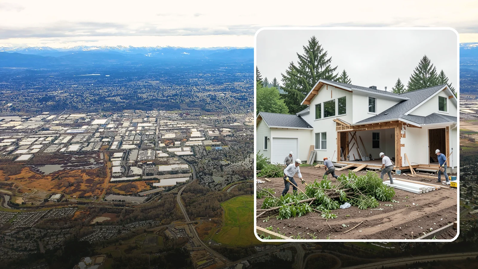 Site Clearing in Kent, King County, WA - We clear brush, trees, and obstructions to turn a raw or overgrown lot into a workable building site.