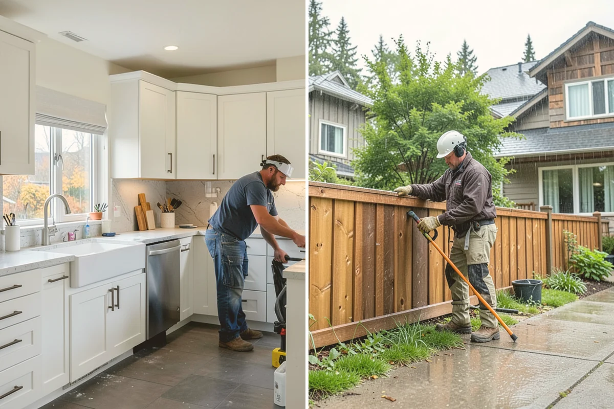 Site Clearing in Milton, King County, WA - Walk the lot and mark keep-versus-clear boundaries