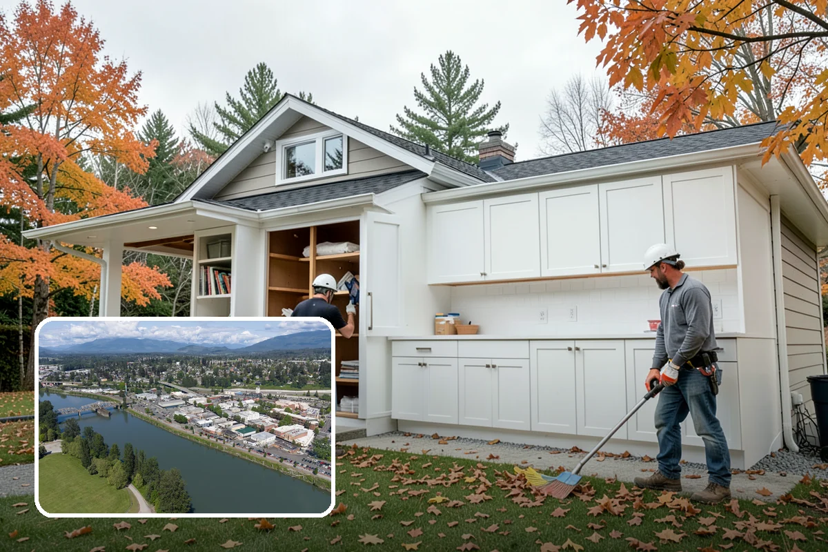 Site Clearing in Mount Vernon, Skagit County, WA - Vegetation and obstructions cleared for construction