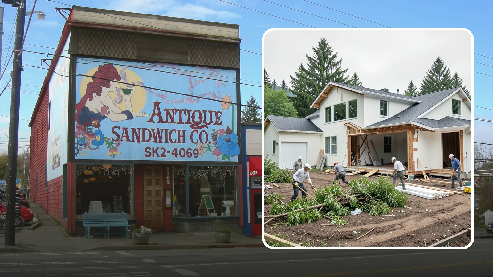 Site Clearing in Ruston, Pierce County, WA - We clear brush, trees, and obstructions to turn a raw or overgrown lot into a workable building site.