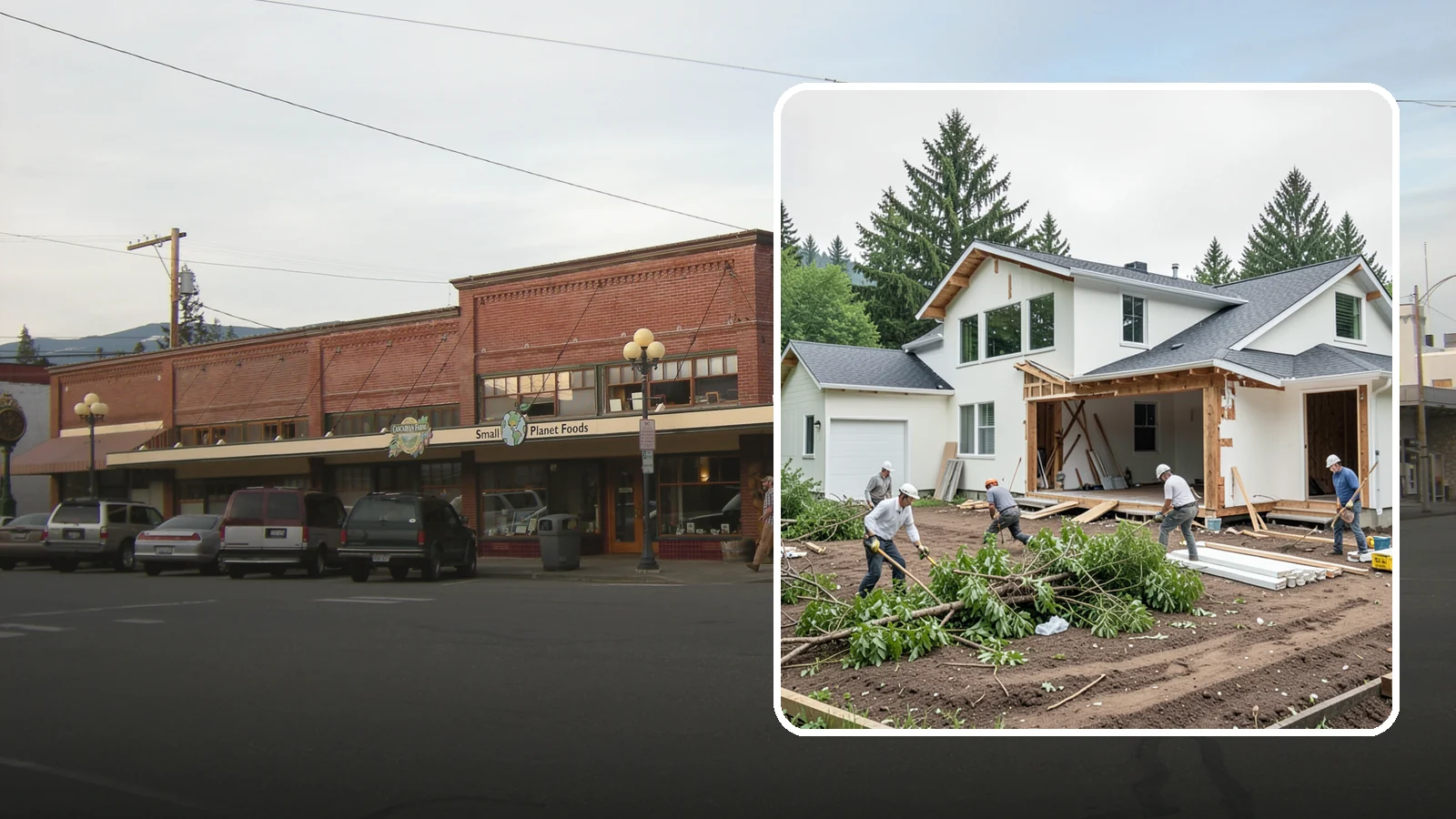 Site Clearing in Sedro-Woolley, Skagit County, WA - We clear brush, trees, and obstructions to turn a raw or overgrown lot into a workable building site.