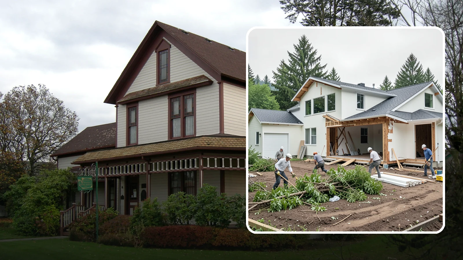 Site Clearing in Sumner, Pierce County, WA - We clear brush, trees, and obstructions to turn a raw or overgrown lot into a workable building site.