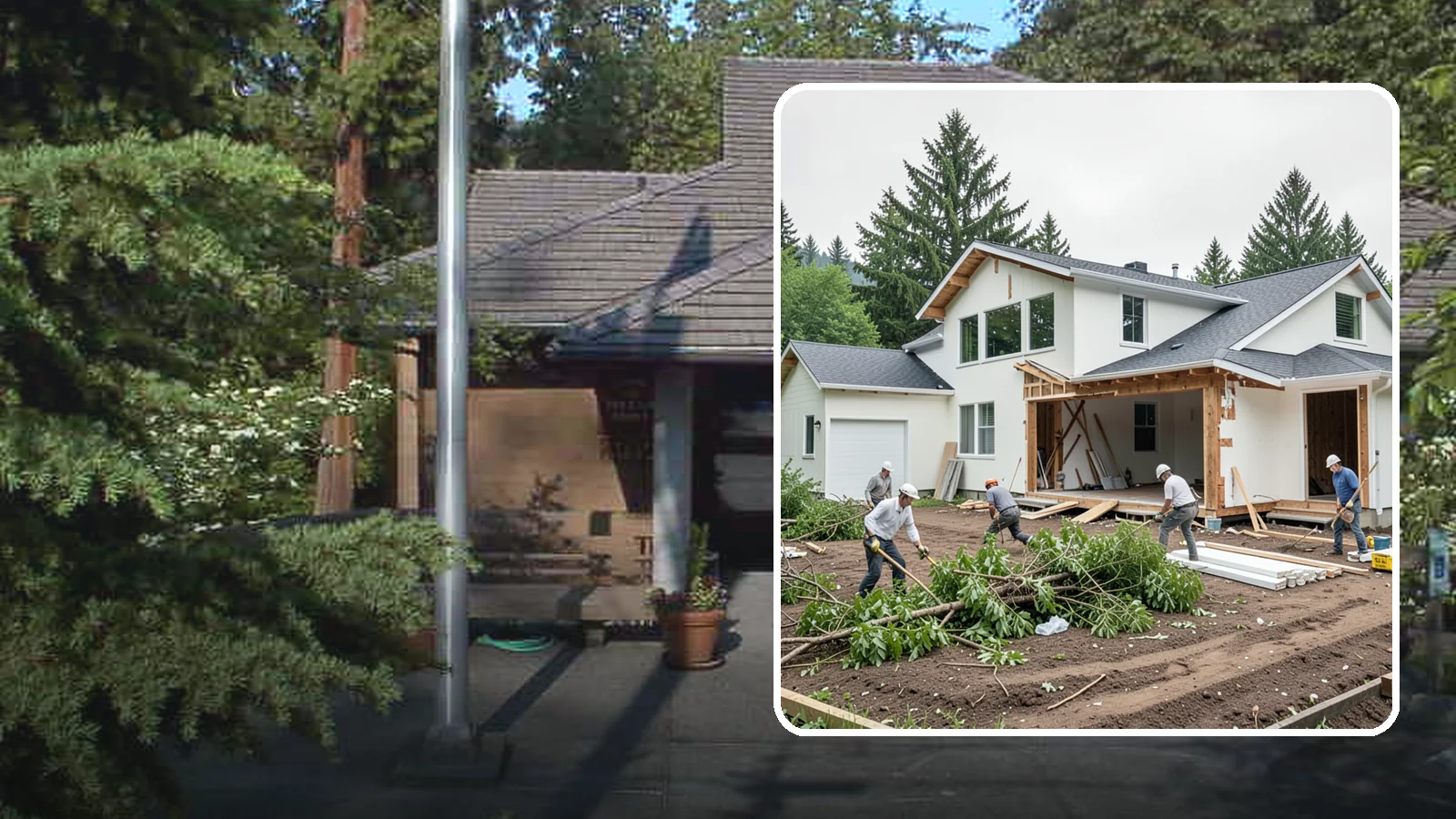 Site Clearing in Yarrow Point, King County, WA - We clear brush, trees, and obstructions to turn a raw or overgrown lot into a workable building site.