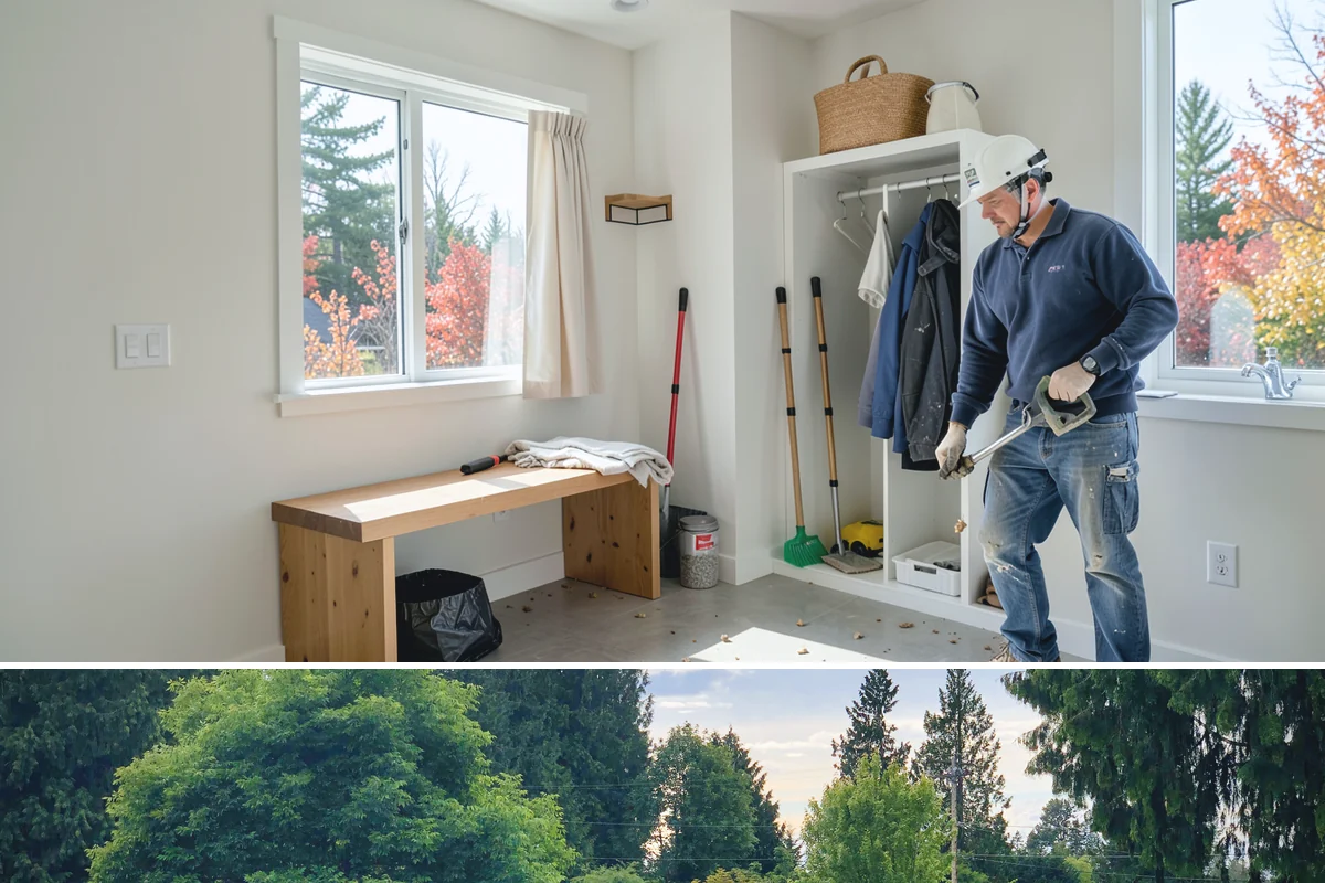 Skim Coating in Bonney Lake, Pierce County, WA - Skim coating is interior work done year-round, a productive choice during the wet Pacific Northwest winter.
