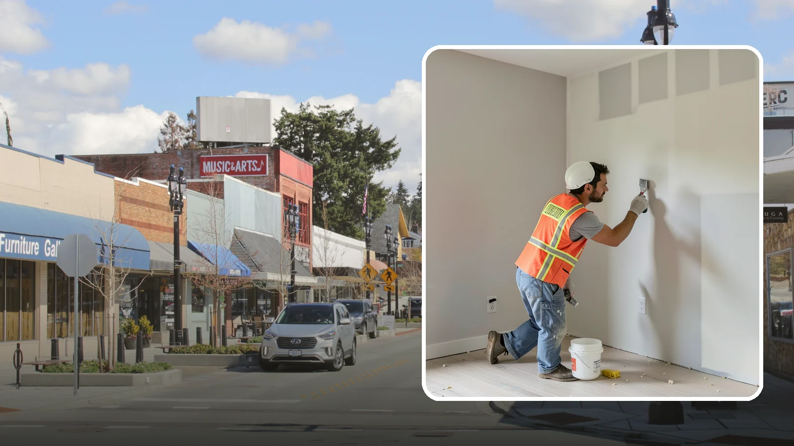 Skim Coating in Bothell, King County, WA - Skim coating applies a thin, smooth compound layer to level and refresh damaged or textured walls.