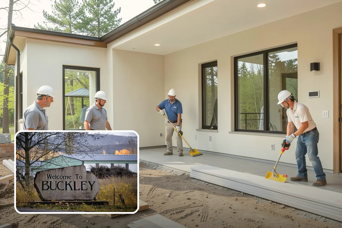Skim Coating in Buckley, Pierce County, WA - A uniformly smooth surface over damaged walls