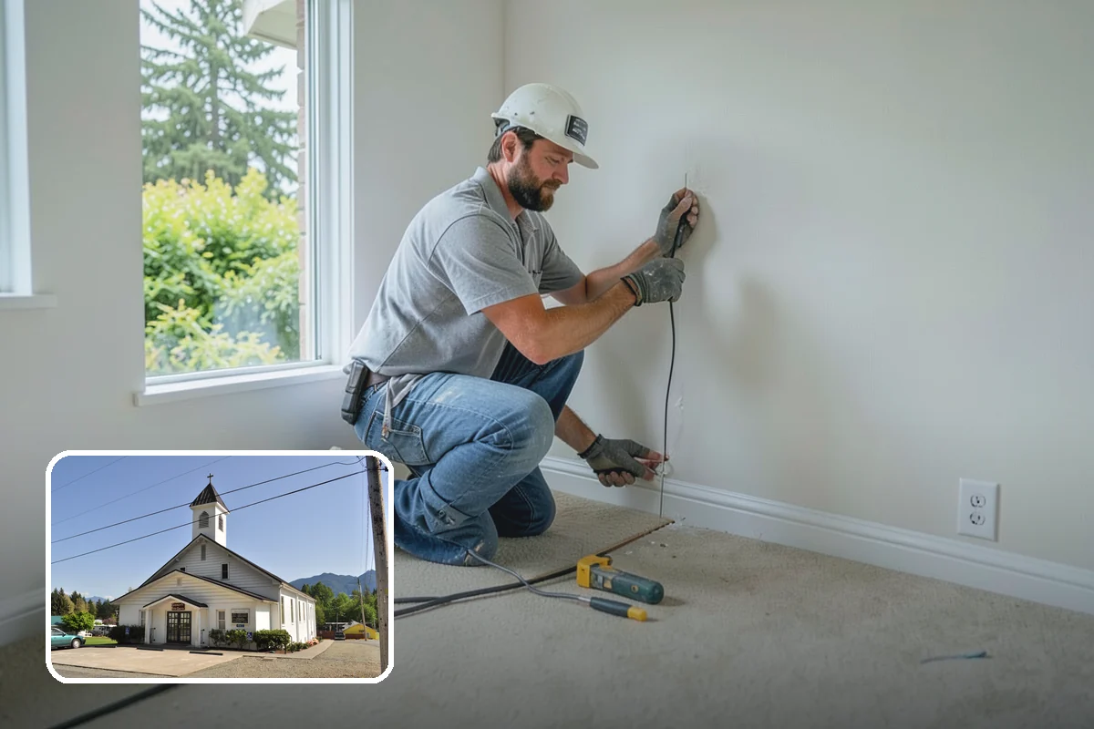 Skim Coating in Concrete, Skagit County, WA - A uniformly smooth surface over damaged walls