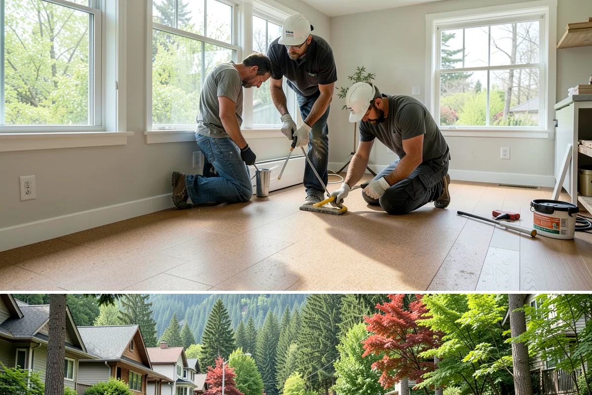 Skim Coating in Darrington, Snohomish County, WA - Skim coating is interior work done year-round, a productive choice during the wet Pacific Northwest winter.