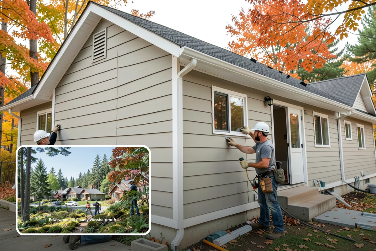 Skim Coating in Edgewood, Pierce County, WA - A uniformly smooth surface over damaged walls