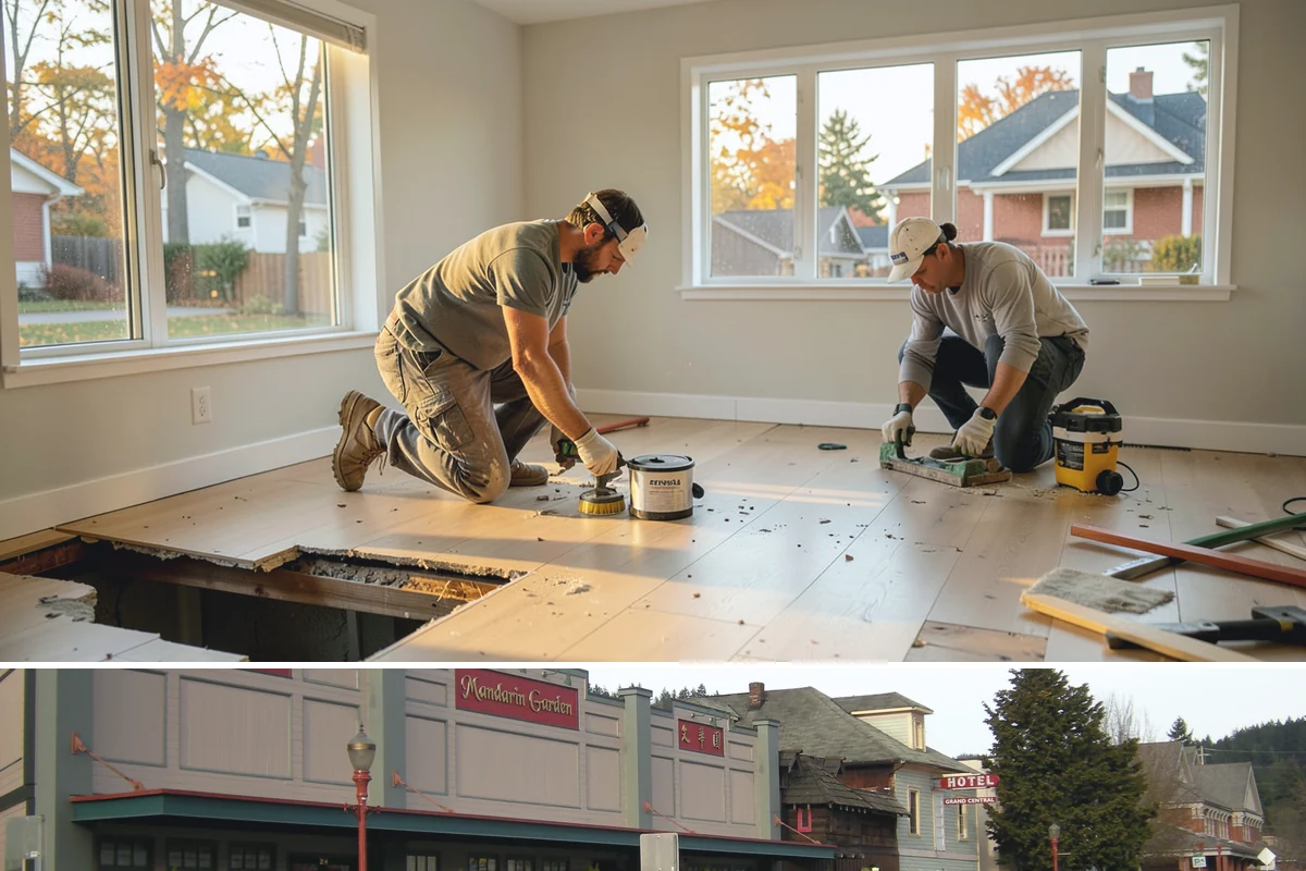 Skim Coating in Issaquah, King County, WA - Skim coating is interior work done year-round, a productive choice during the wet Pacific Northwest winter.